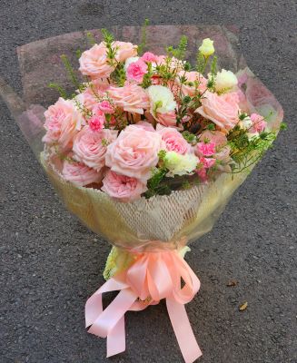 BÓ HỒNG PASTEL - BIỂU TƯỢNG CỦA SỰ TINH TẾ VÀ YÊU THƯƠNG 