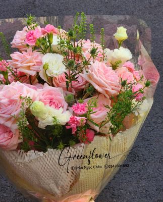 BÓ HỒNG PASTEL - BIỂU TƯỢNG CỦA SỰ TINH TẾ VÀ YÊU THƯƠNG