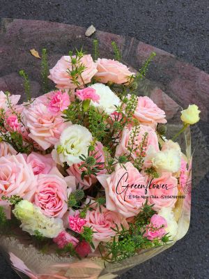 BÓ HỒNG PASTEL - BIỂU TƯỢNG CỦA SỰ TINH TẾ VÀ YÊU THƯƠNG